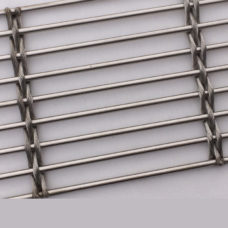 Stainless steel wire mesh for architectural purposes, can be powder coated
