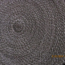 Knitted wire mesh made from thin and good quality wires